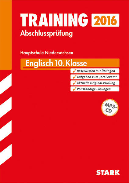Training Abschlussprüfung Hauptschule Niedersachsen - Englisch, mit CD
