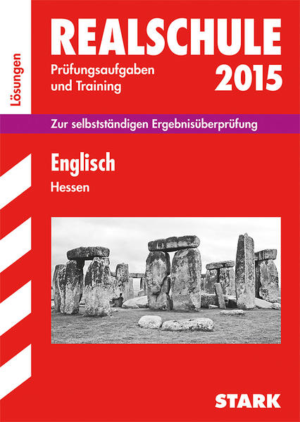 Abschlussprüfung Realschule Hessen - Englisch Lösungsheft