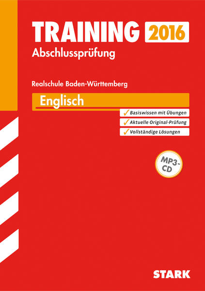 Training Abschlussprüfung Realschule Baden-Württemberg - Englisch mit CD
