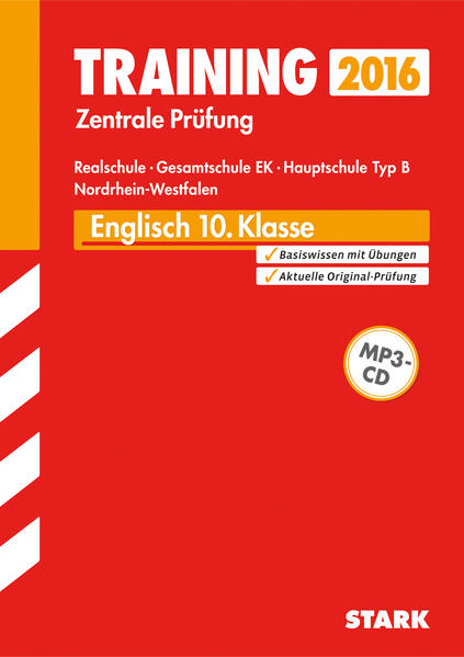 Training Zentrale Prüfung Realschule/Hauptschule Typ B NRW - Englisch mit MP3-CD