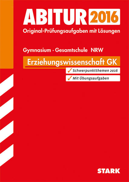 Abiturprüfung Nordrhein-Westfalen - Erziehungswissenschaft GK