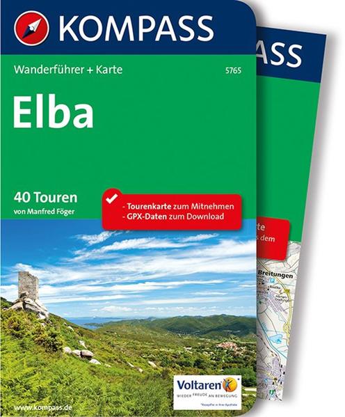 KOMPASS Wanderführer Elba, 40 Touren