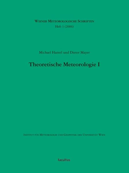 Skriptum Theoretische Meteorologie I