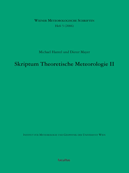 Skriptum Theoretische Meteorologie II