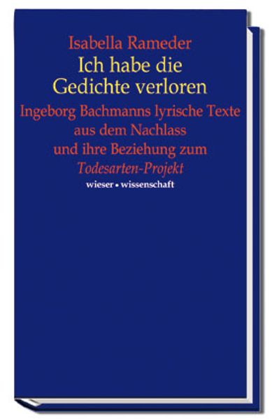 Ich habe die Gedichte verloren