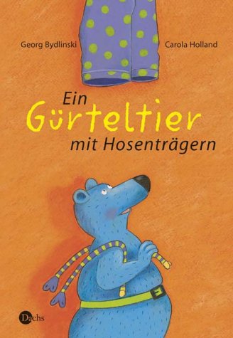 Ein Gürteltier mit Hosenträgern