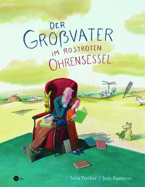 Der Großvater im rostroten Ohrensessel