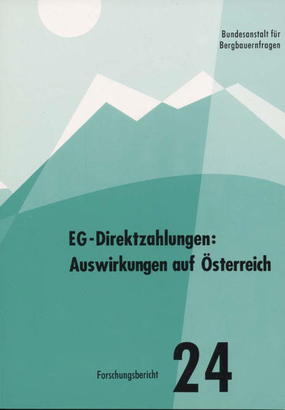 EG-Direktzahlungen: Auswirkung auf Österreich