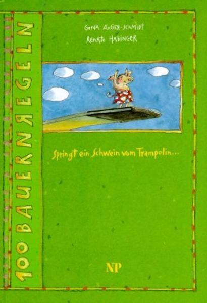 Springt ein Schwein von Trampolin ...