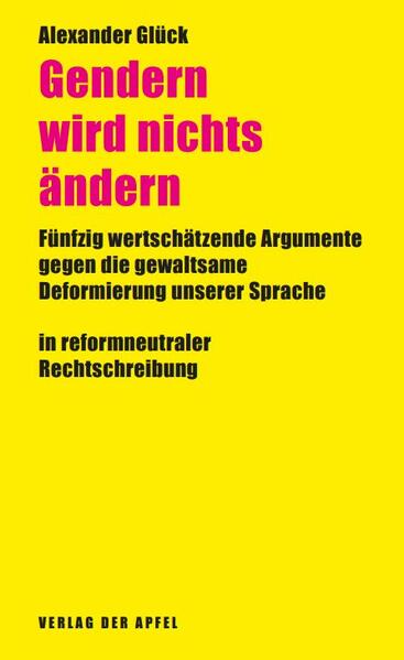 Gendern wird nichts ändern