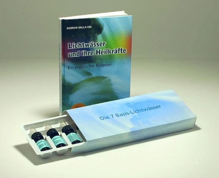 Lichtwässer und ihre Heilkräfte (Set: Buch & Fläschchen)