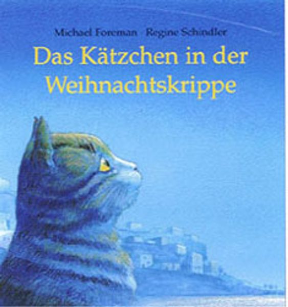 Das Kätzchen in der Weihnachtskrippe