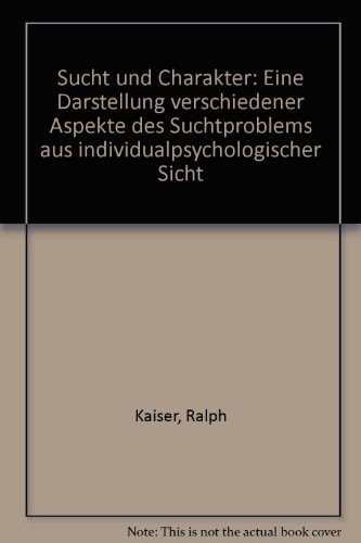 Sucht und Charakter
