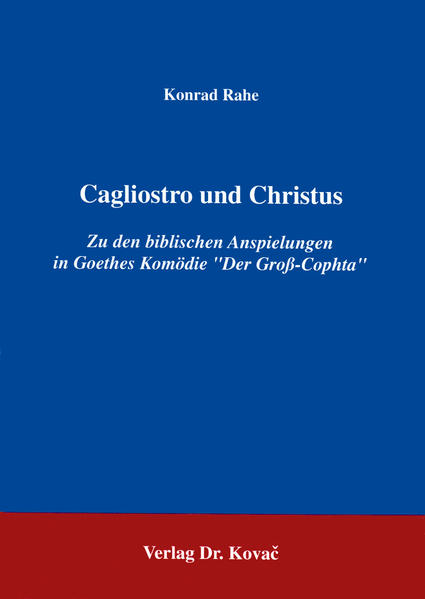 Cagliostro und Christus