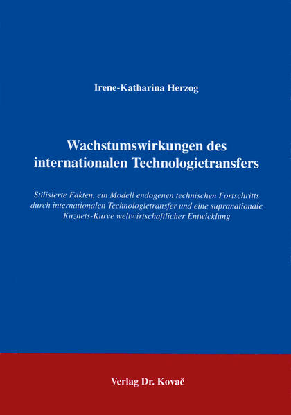Zu den Wachstumswirkungen des internationalen Technologietransfers