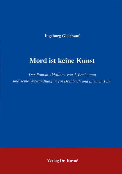 Mord ist keine Kunst