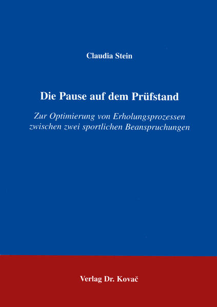 Die Pause auf dem Prüfstand