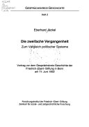 Die zweifache Vergangenheit