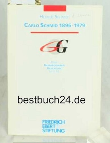 Carlo Schmid 1896-1979