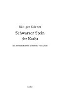 Schwarzer Stein der Kaaba