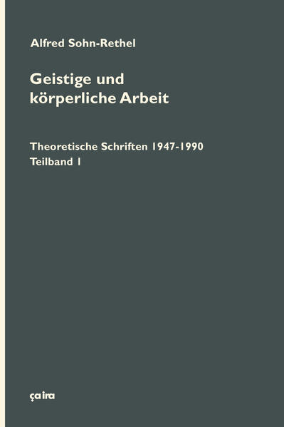 Geistige und körperliche Arbeit
