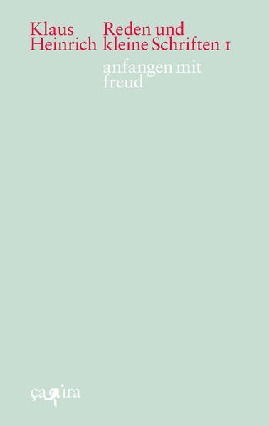 anfangen mit freud