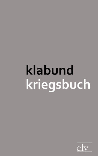 Kriegsbuch