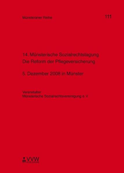 14. Münsterische Sozialrechtstagung