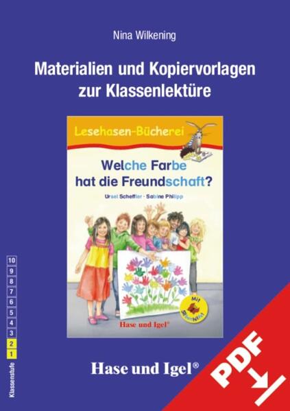 Begleitmaterial: Welche Farbe hat die Freundschaft? / Silbenhilfe