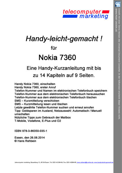 Nokia 7360-leicht-gemacht