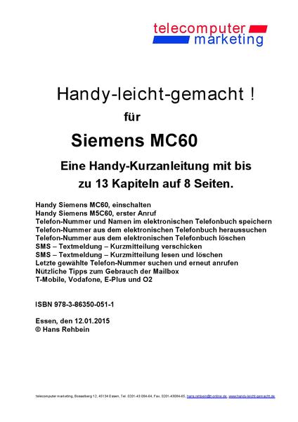 Siemens MC60-leicht-gemacht
