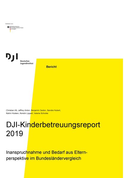 DJI-Kinderbetreuungsreport 2019