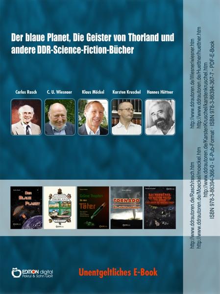 Der blaue Planet, Die Geister von Thorland und andere DDR-Science-Fiction-Bücher