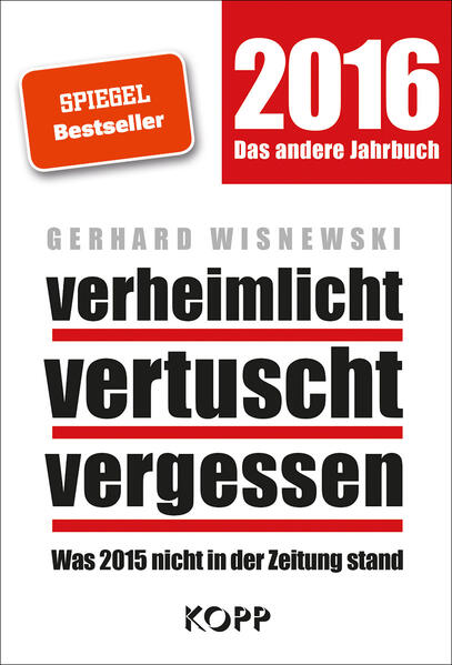 verheimlicht - vertuscht - vergessen 2016