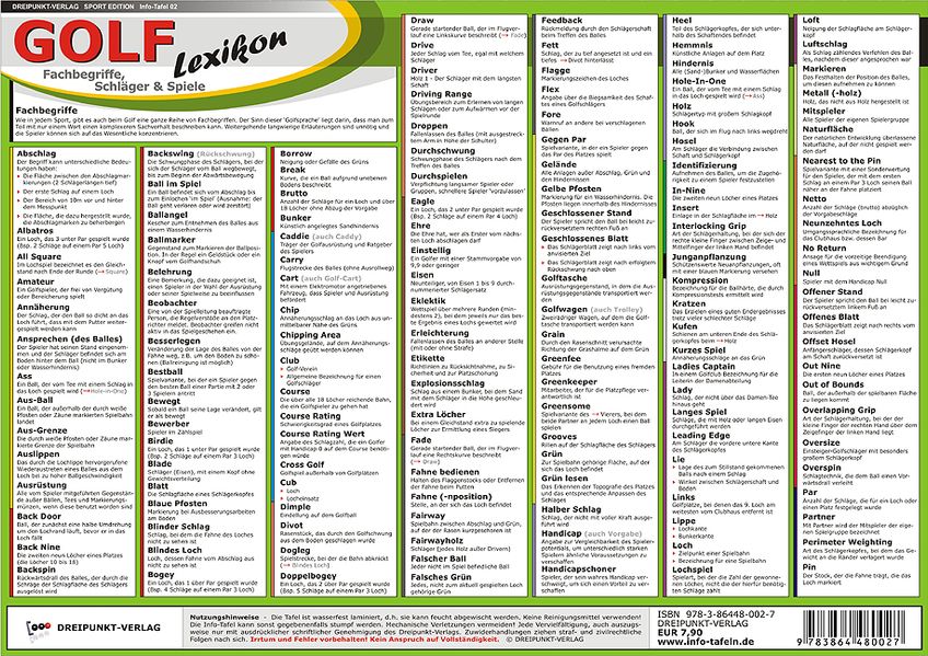 Golf - Lexikon