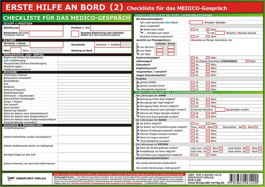 Erste Hilfe an Bord (2)