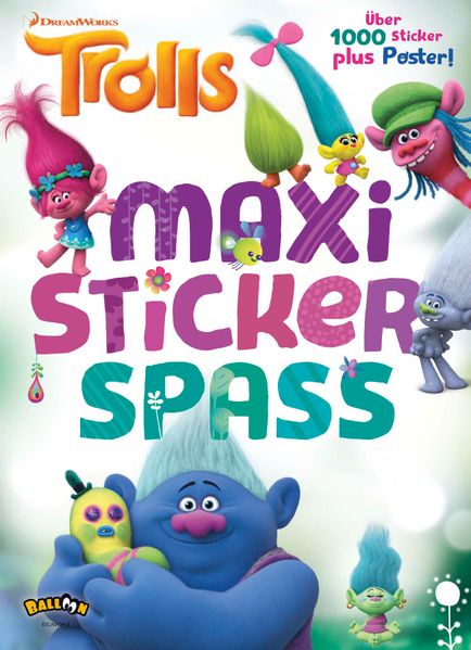 Trolls - Maxi-Stickerspaß