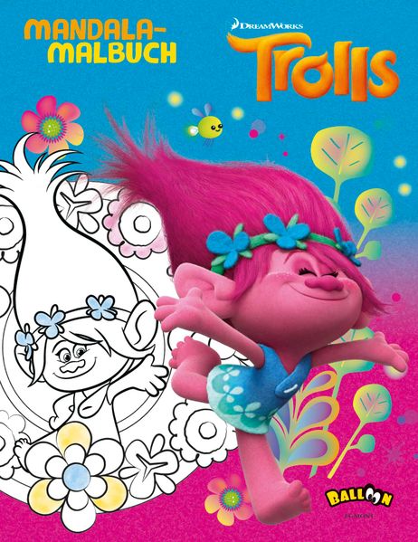 Trolls - Mandala Malbuch