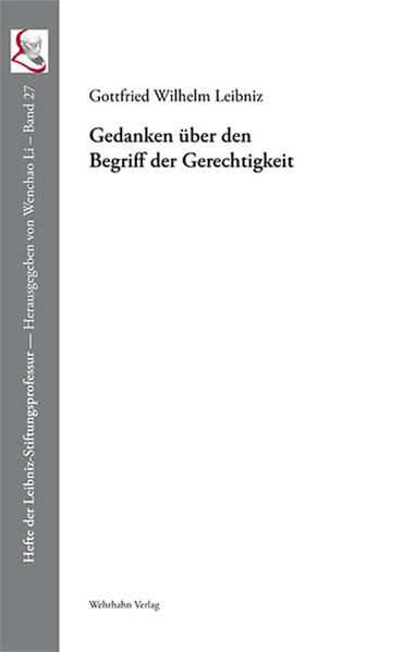 Gedanken über den Begriff der Gerechtigkeit