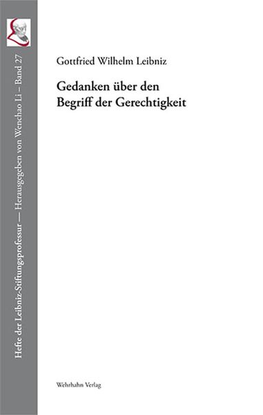 Gedanken über den Begriff der Gerechtigkeit