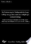 Die Verbesserung der Vitalkapazität der Lungen in Folge eines gezielten moderaten, halbjährigen Ausdauerstrainings