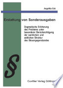 Erstattung von Sonderausgaben