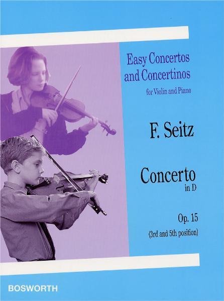 Concerto in D-Dur, Opus 15 für Violine und Klavier