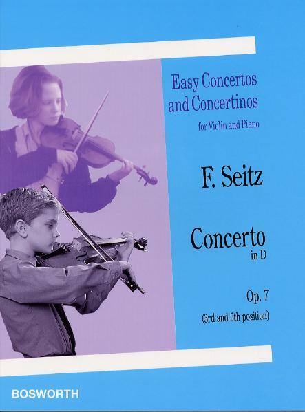 Concerto in D-Dur, Opus7 für Violine und Klavier