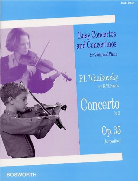 Concerto In D-Dur, Opus 35 für Violine und Klavier