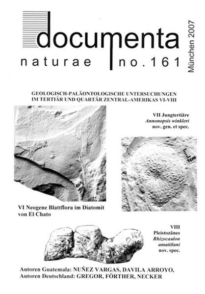 Geologisch-paläontologische Untersuchungen im Tertiär und Quartär Zentral-Amerikas