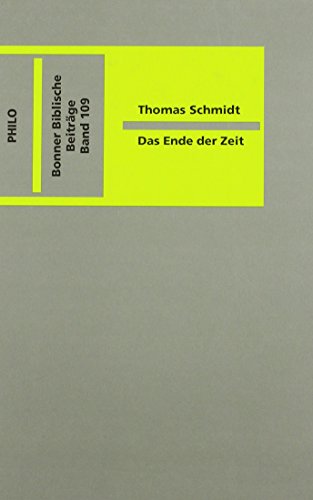 Das Ende der Zeit
