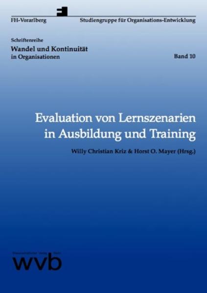 Evaluation von Lernszenarien in Ausbildung und Training