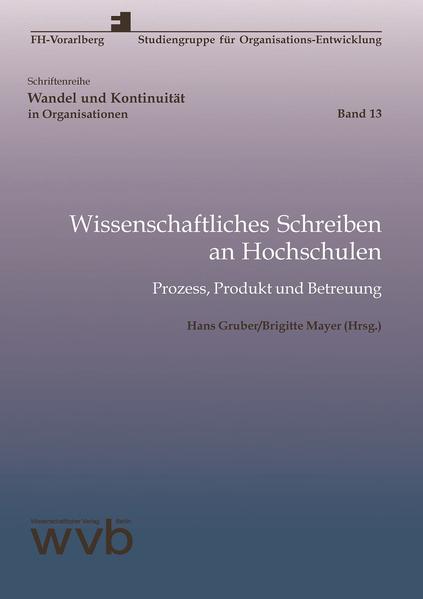Wissenschaftliches Schreiben an Hochschulen
