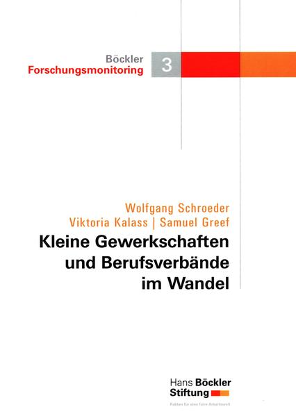 Kleine Gewerkschaften und Berufsverbände im Wandel